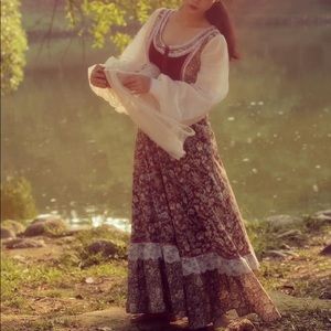 Gunne sax reproduction child print 11 nwot